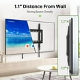 thumbnail image 2 of Fixed TV Wall Mount with Low Profile for Most 26-60 Inch LED, LCD and Flat Screen TVs, Wall Mount Bracket with VESA Up to 400x400mm and Weight Capacity 99lbs,and Space Saving TV Bracket, 2 of 5