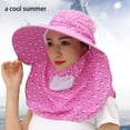 thumbnail image 4 of Sombrero para el sol de ala ancha: versátil sombrero de pescador con protección UPF 50, 4 of 5