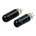 thumbnail image 1 of TAILTOSS 2Pack Metal Headphone Adapter for HiFi Headphone Stereo Conversion 1.9x0.58x0.5cm, 1 of 8