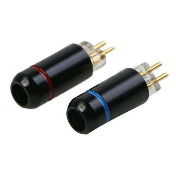 TAILTOSS 2Pack Metal Headphone Adapter for HiFi Headphone Stereo Conversion 1.9x0.58x0.5cm