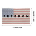 thumbnail image 3 of Patriotic Flag, 3x5 Ft, Indoor and Outdoor Yard Decoration for Home, Holiday Events, or Celebratory Gatherings, 3 of 6