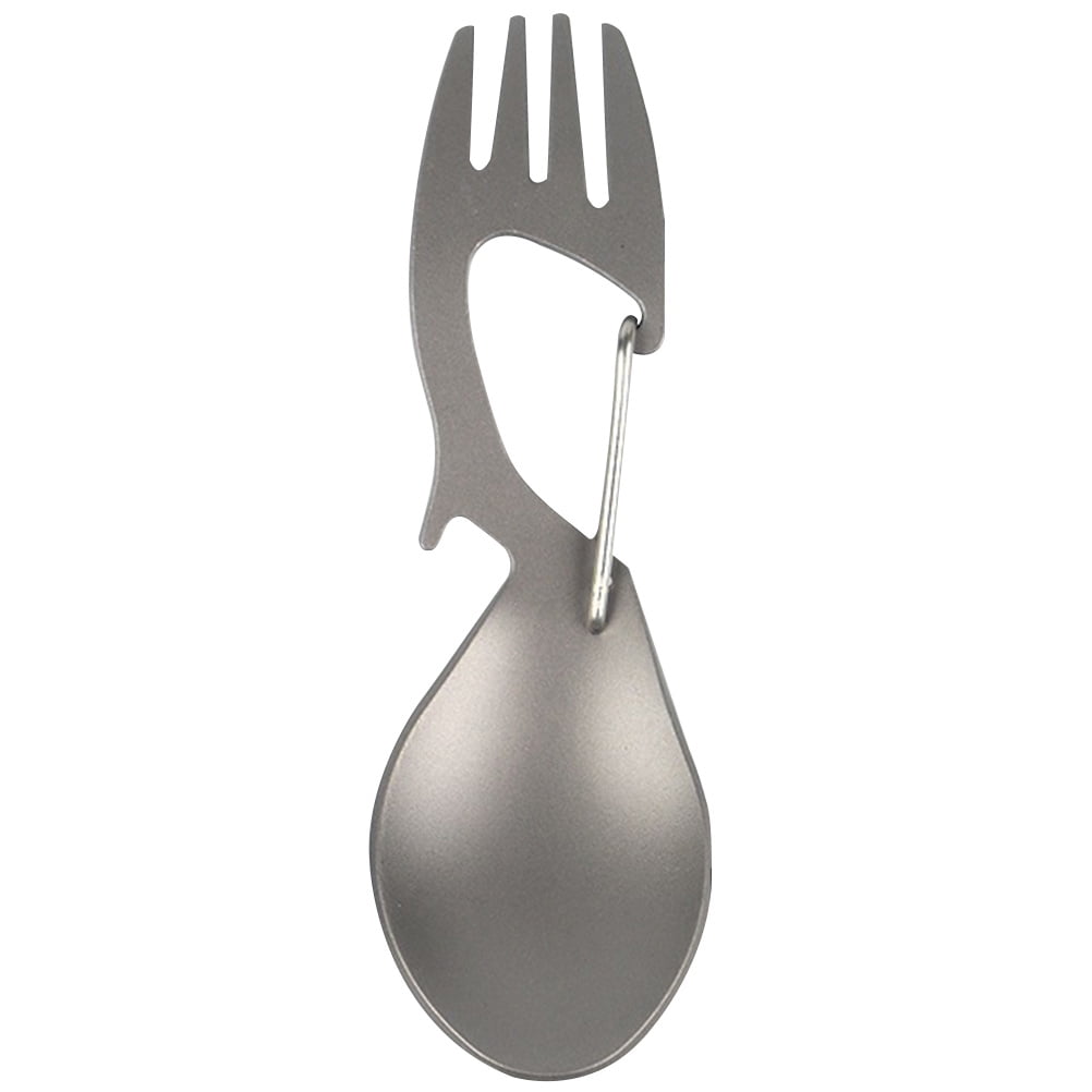 Camping Spork Multi Tool Spork Portable Small Bottle Opener Spork