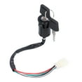 thumbnail image 3 of 4 Wire Ignition Switch,,  High Toughness Original Standard Convenient ABS Materials Ignition Switch  for ATV for Electric Scooter, 3 of 7