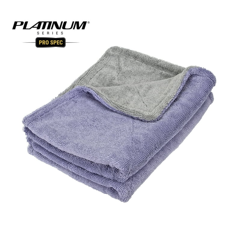 Platinum Series Pro Spec Car Cleaner Drying Towel, 1000GSM