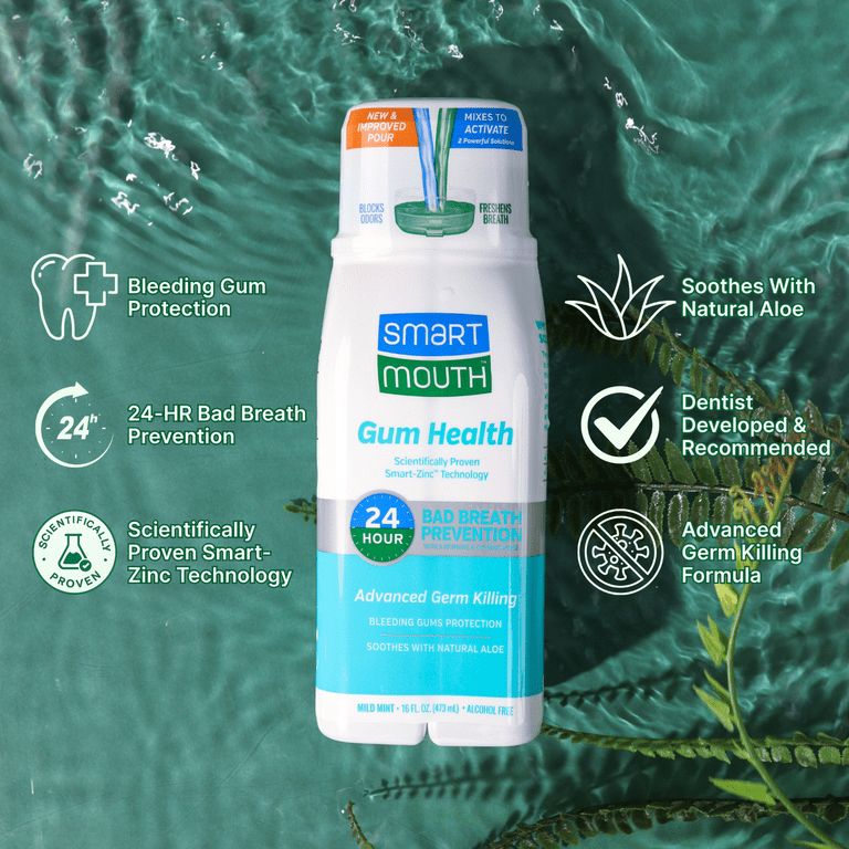 SmartMouth Gum Health Activated Breath Rinse photo 2