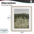 thumbnail image 4 of Stupell Industries French Country Sunlit Meadow of White Daisies Birch Framed Print Under Glass, 13 x 16, by Amber Sterling, 4 of 8