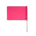 thumbnail image 1 of Wosthever Banderas pequeñas ondeando coloridas DIY Color puro ejercicios matutinos Banner Día Nacional deportes encuentro baile accesorios Kits de decoración para fiestas Rosa roja/20x30cm, 1 of 6