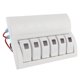 thumbnail image 4 of Disyuntor de Panel de interruptor basculante de 6 bandas con indicador LED para barco marino, yate, coche, RV, 4 of 5
