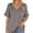 Gray 1, variant on Lixiuxyad Women's V Neck Pocket Tee With Rolled Hem Short Sleeve Loose Top Trendy Casual,Red L