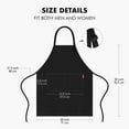 thumbnail image 3 of Funny Baking supplies for Women - Bakers Gonna Bake Apron - Cute Baking Gifts for Bakers with 2 Pockets from Husband daughter Son Sister, 3 of 6