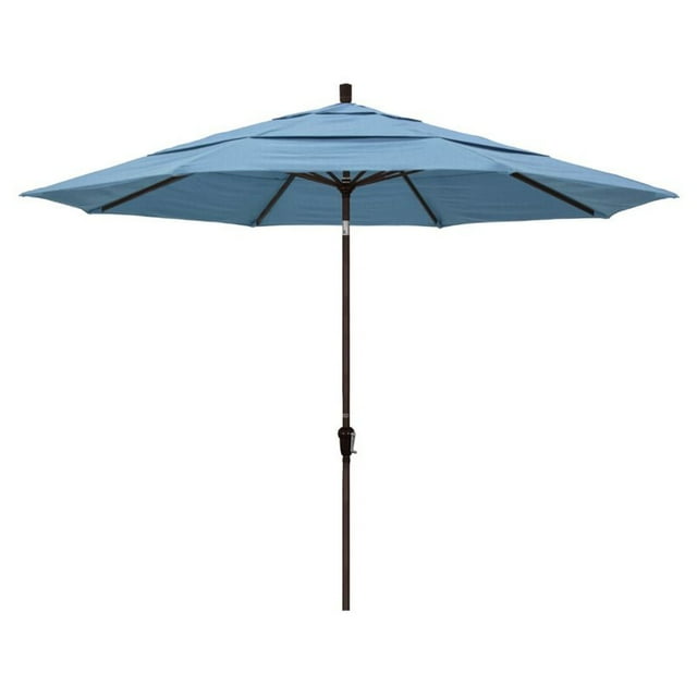 California Umbrella 11' Patio Umbrella in Air Blue