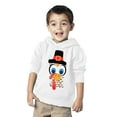 thumbnail image 2 of Awkward Styles Thanksgiving Toddler Hoodie Turkey Face Fleece Hooded Sweatshirt, 2 of 5