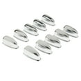 thumbnail image 1 of 10 Uds. Durable Yuyangstore Bass Drum Clips Lugs para piezas de baterista plata Gancho para Garra de Tambor, 1 of 8