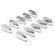 thumbnail image 1 of 10x Drum Clamp Set de Batería Bass Drum Lugs Claws Piezas de Repuesto - Plateado, se describe Plata Hugo Gancho para Garra de Tambor, 1 of 10
