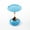 Blue, variant on Art Deco Mermaid Tail End Table / Practical for Small Spaces