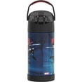 thumbnail image 2 of Thermos Stainless Steel Funtainer Water Bottle with Straw, Red Spider-Man, 12 Fluid Ounces, 2 of 4