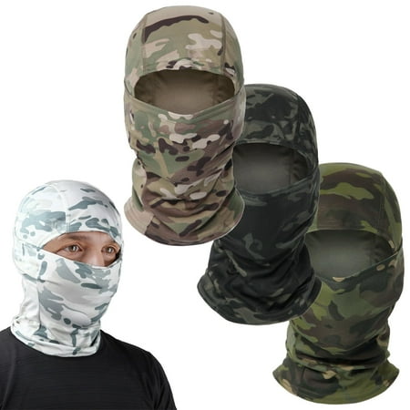 4 Pcs Men s Balaclava Masks Hunting Face Mask Camo Ski Masks Windproof Full Face Mask Outdoor Sports Ski Snowboarding Motorcycle Tactical Men Women C21
