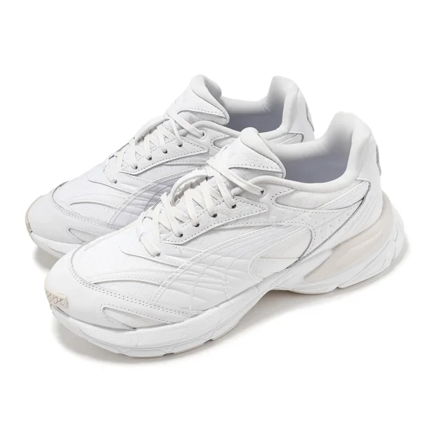 PU & MA Velophasis Luxe Sport II 2 Luxe Sport White Men Unisex Casual 392522-01