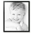 thumbnail image 2 of ArtToFrames 31" x 37" Black Engraved Edges Picture Frame, 31x37 inch Black Wood Poster Frame (WOM-4055), 2 of 8