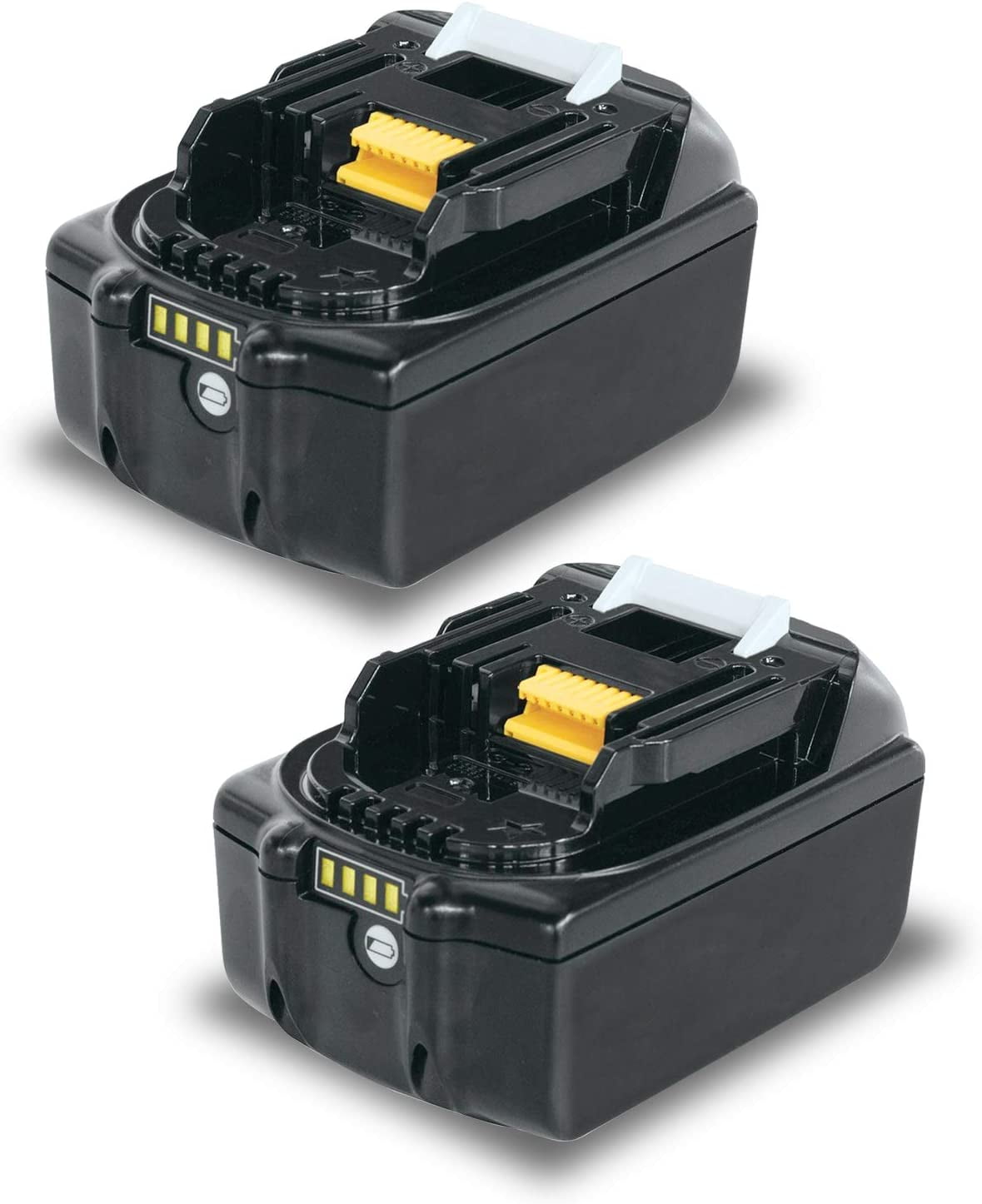 Lunch Geleidbaarheid Rijden GUVSOETS2Pack Upgrade 18V 5.0Ah Li-ion Battery Replacement for Makita  Lithium-Ion Battery Compatible with Makita BL1840 BL1850 LXT-400 BL1860  BL1815 BL1830 - Walmart.com