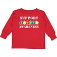 thumbnail image 3 of Inktastic Support Autism Awareness Boys or Girls Long Sleeve Toddler T-Shirt, 3 of 5