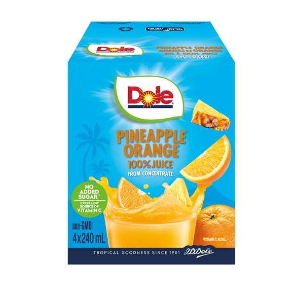 Pineapple Orange Juice, Dole Pineapple Orange Juice