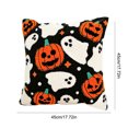 thumbnail image 4 of Fundas Almohada Halloween 18.0 X In para Sofá Exterior Interior (1 Unidad), 4 of 9