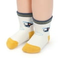 thumbnail image 4 of Toddler Socks 12 Pairs Non Slip Skid Socks Kids Boys Grips Cotton Crew Socks 1-7T, 4 of 5