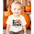 thumbnail image 3 of 2nd Year Down Football Shirt for Boys and Girls Sports Theme Birthday Party Tee Natural Shirt 3T, 3 of 5