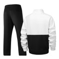 thumbnail image 4 of Men’s Full Zip Track Suit Set with Stand Collar Long Sleeve Jacket and Drawstring Waist Pants for Casual Sportswear, 4 of 6