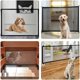 thumbnail image 5 of noir (180 X 72cm) Barrire De Scurit Chien,barrire Pour Animal Domestique, Animal Domestique Rtractable Barrires Pour Escalier Cuisine Portable Pli, 5 of 5