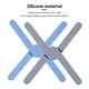 thumbnail image 3 of Bearachild Tapete resistente al calor aislamiento cruzado mantel antideslizante posavasos de cocina plegable mantel de escritorio almohadilla azul Type3 NO3 Bearachild HA059526-05, 3 of 6