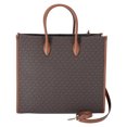 thumbnail image 5 of Michael Kors Mirella Large Brown PVC North South Tote, 5 of 6