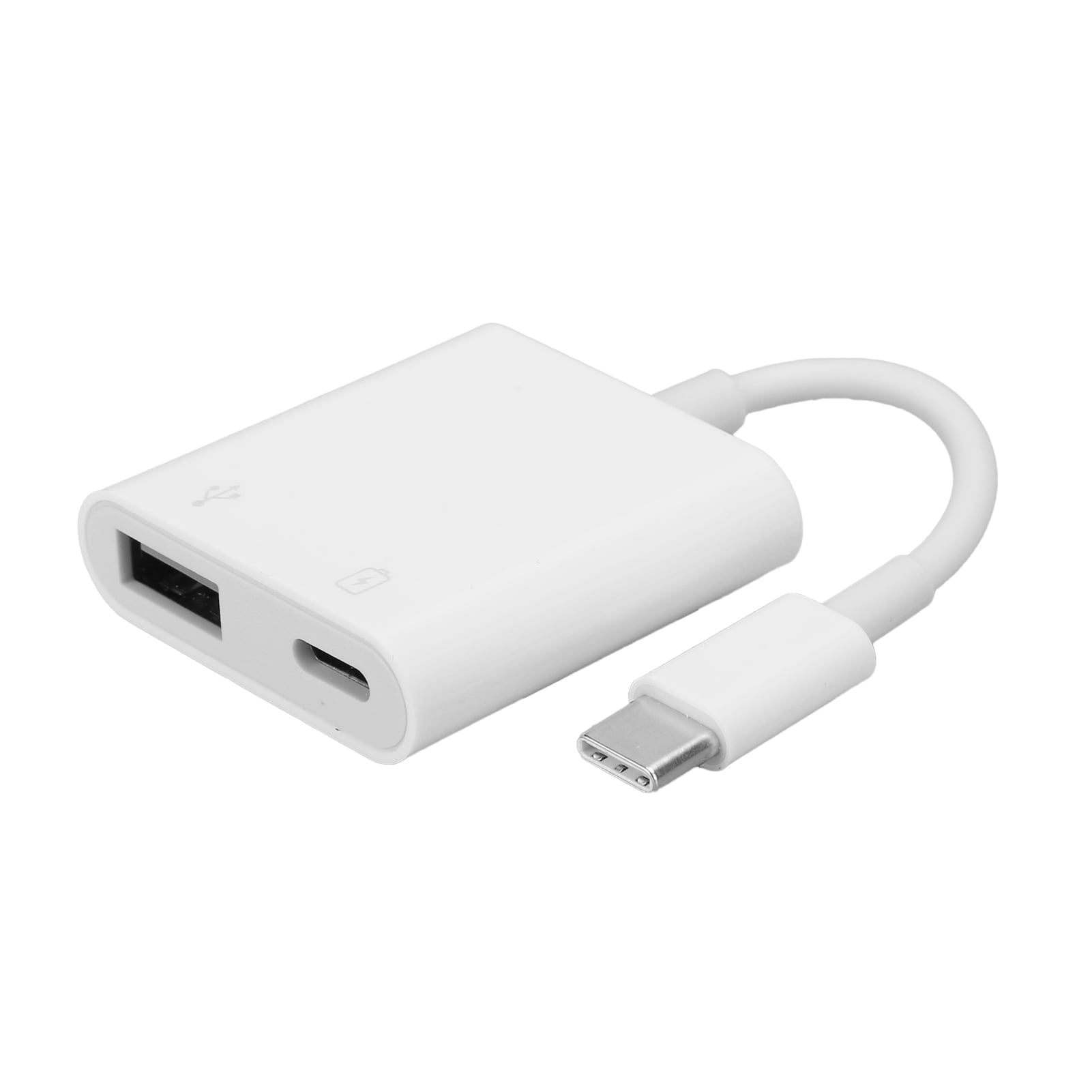 Type‑C to USB3.0 Adapter MH361 Type‑C OTG Converter Cable 2 in 1 USB C Male to USB Female and Charging Port Adapter Free Drive OTG Adapter Cable 