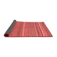 thumbnail image 2 of Ahgly Company Indoor Rectangle Abstract Red Modern Area Rugs, 4' x 6', 2 of 4