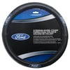 Plasticolor Ford Elite Series Universal Fit Automotive Steering Wheel Cover, Black, 1 Piece