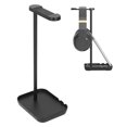 thumbnail image 1 of Headphone Stand, Non Slip Bottom Gaming Headset Holder Hanger Mount for All Sizes, Bedroom, Office, Recording Studio, 1 of 7