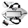 thumbnail image 4 of Fotbe Vintage Black white Plant skull Bolsa Tote Estética de Lona con Estampado para Mujer - Bolsa Reutilizable de Hombro Casual para Vacaciones, Compras, Trabajo y Gimnasio, 4 of 8