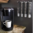 thumbnail image 4 of Sidekick Coffee Pod Holder, Compatible with Keurig K Cups, Charcoal Gray, 4 of 5