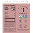 thumbnail image 4 of Truvani Vegan Pea Protein Powder | Vanilla Chai | 20g Organic Plant Based Protein | 10 Servings | Keto | Gluten & Dairy Free | Low Carb | No Added Sugar, 4 of 4