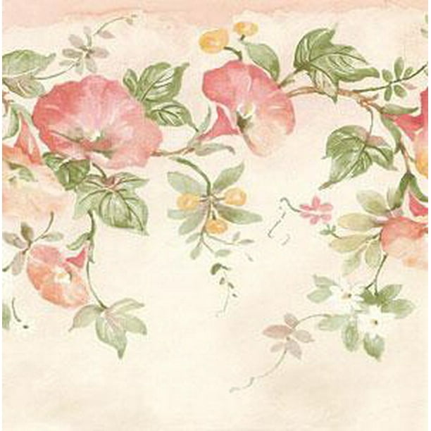 878281 Morning Glory Vine Wallpaper Border MKB5083