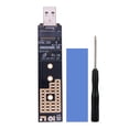 thumbnail image 2 of Adaptador a USB 3.1 M.2 SSD a USB 3.1 Lector convertidor de duro basado en / Soporte 2230 2242 2260 2280 Tamaño SSD RTL9210 - USB3.1 CUTICAT Tarjeta adaptadora, 2 of 5