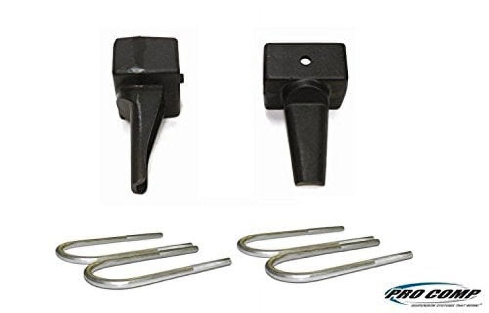 Pro Comp 2.5 Inch Rear Lift Block with U-Bolt Kit - 58251