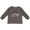 thumbnail image 3 of Inktastic Big Truck Boys or Girls Long Sleeve Toddler T-Shirt, 3 of 5