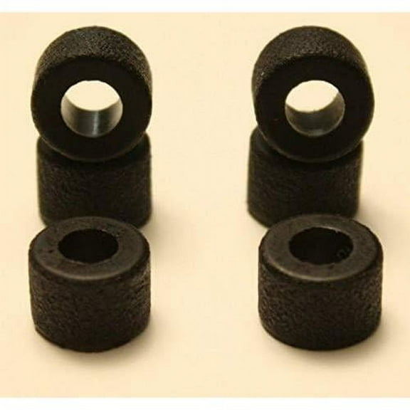 Durable 6 Rear Tires For Tyco 440X2 Slot Car High Performance