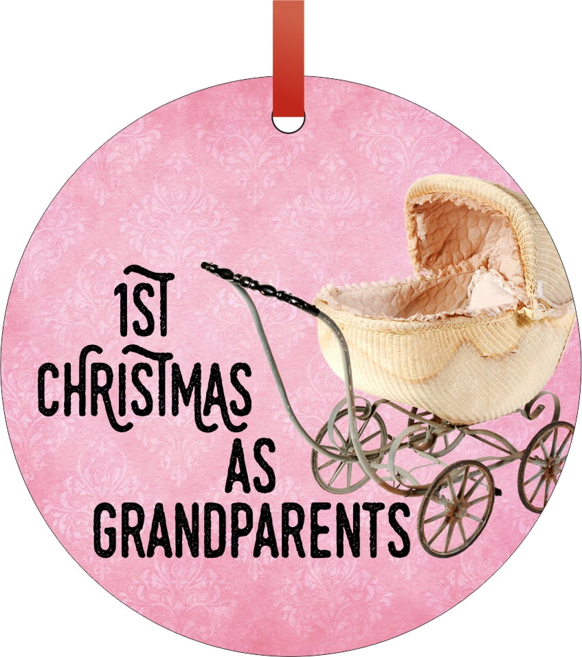First Year as Grandparents Christmas Ornament  1st Time Grandparents