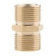 thumbnail image 5 of Conector adaptador de manguera de latón giratorio para hidrolavadora (macho de 22 mm a macho de 22 mm) 22 mm M a 22 mm M, 5 of 6