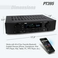 PYLE PT395 Bluetooth Hybrid PreAmplifier, Home Theater Stereo Pre