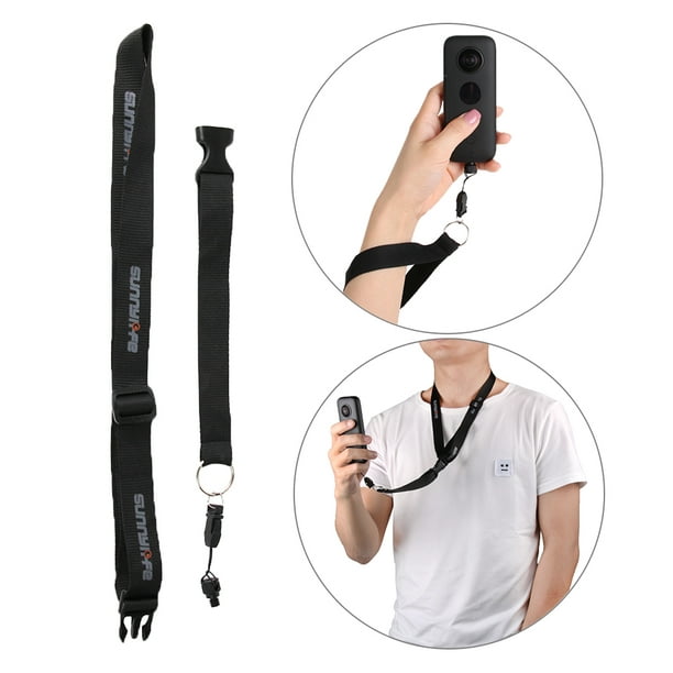 Sunnylife 2 In 1 Adjustable Neck Strap Wristband Lanyard Compatible With One X 360 One R Fimi Plam Camera Walmart Com Walmart Com