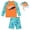 Multicolor, variant on NIPAXO Boys Swimwear Long Sleeve Shark Graphic Sun Protection Quick Dry Swim Suit for Boys with Swim Shorts and Hat Set,Sizes 4-5Y